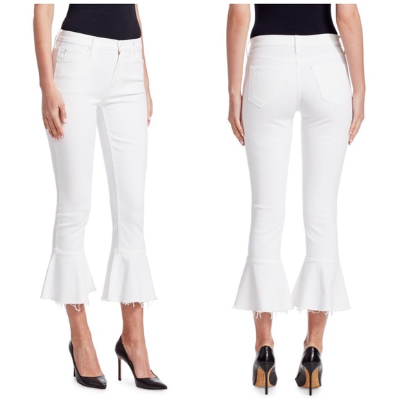 MOTHER Denim - ❤️SOLD❤️ Mother The Cha Cha High Waist Skinny Crop Flare 28